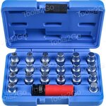 Rim Lock Removal Socket Set 21-pcs BMW / Mini