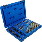 Screw and Nut Extractor Set with Left Cutting Drill Set 2 - 18 mm 49 pcs