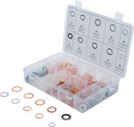 Seal Ring Assortment Copper, Aluminum, Nylon 250 pcs