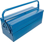 Metal Tool Box empty 530 x 200 x 200 mm 5 Compartments