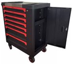 Deluxe Tool Cart (empty) with 7 drawers