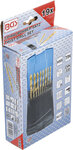 Twist Drill Set HSS titanium nitrated 1 - 10 mm 19 pcs