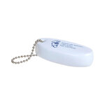 Pendant with keyring, floating, white