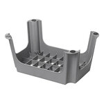Step grey plastic 42.5 x 27.5 x 23 cm
