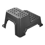 Double step plastic