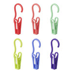 Clamps with hook - set of 6 pieces