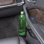 Drink holder with flexible clamping bracket