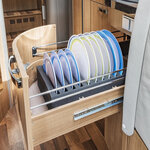 Plate holder from soft foam
