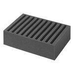 Plate holder from soft foam