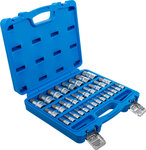 Bit Socket Set (1/4) / (3/8) / (1/2) Drive Internal Hexagon 2 - 19 mm / 1/4 - 9/16 Metric and Inch Sizes 32 pcs