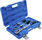 Reversible Ratchet Set extendable, bendable (1/4) - (3/8) - (1/2) 3 pcs