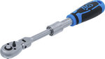 Reversible Ratchet, extendable, bendable (1/4) 210 - 250 mm