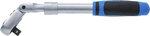 Reversible Ratchet, extendable, bendable (1/2) 350 - 490 mm