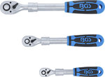 Reversible Ratchet Set extendable (1/4) - (3/8) - (1/2) 3 pcs