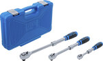 Reversible Ratchet Set extendable (1/4) - (3/8) - (1/2) 3 pcs