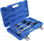 Reversible Ratchet Set extendable (1/4) - (3/8) - (1/2) 3 pcs