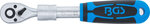 Reversible Ratchet, extendable (1/4) 190 - 225 mm