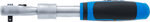 Reversible Ratchet, extendable (1/4) 190 - 225 mm