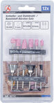 Sander and Steel Wire / Plastic Brush Set 12 pcs