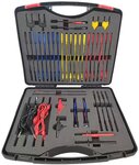 Automotive cable test set 12/24V 92-piece