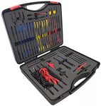 Automotive cable test set 12/24V 92-piece