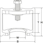 Brake Linkage Adjuster Puller for Haldex Brake 160 mm