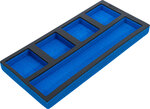 Tool Tray 1/3, empty: 5 Storage Compartments 408 x 189 x 32 mm