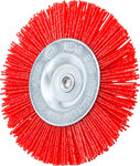 Nylon Brush, 100 mm, 6 mm Shaft