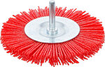 Nylon Brush, 100 mm, 6 mm Shaft