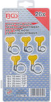 Handle Hose Clamps Assortment, 26 pcs.