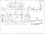 Mounting plate universal for winches up to 5.5 tons