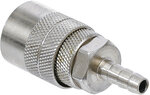 Air Quick Coupler with 6 mm Hose Connection USA / France Standard