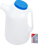 Fluid Flask with flexible Spout and Lid 6 Liter