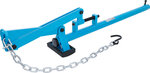 Wishbone lifting tool with chain