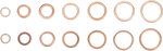 95-piece Copper O-Ring Assortment, Ø 6-20 mm