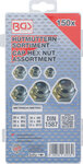 Cap Hex Nut Assortment 150 pcs