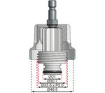 Adaptor No. 19 for BGS 8027, 8098 for Toyota