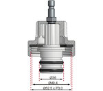 Adaptor 21 for BGS 8027, 8098 for Fiat, Opel, Saab