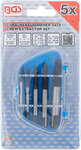 5-piece Screw Extractor Set, Sizes 1-5