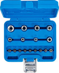 Bit and Socket Set | E-Type / T-Star (for Torx) | 17 pcs.