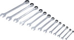 Ratchet Combination Wrench Set 8 - 32 mm 13 pcs