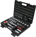 Socket Set Super Lock (1/4) / (1/2) Drive 115 pcs