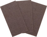 Felt Pad  Mats  brown  100 x 200 mm  3 pcs.