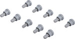 Bit Set with Depth Stop  for Plasterboard  6.3 mm (1/4) Drive  Cross Slot PH 2  10 pcs.