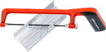 Aluminum Hacksaw Frame, 145 mm, incl. mitre box & saw blade