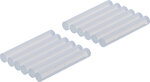 Glue Sticks transparent Ø 7.5 mm, 50 mm 12 pcs