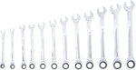 Ratchet Combination Wrench Set 8 - 19 mm 12 pcs