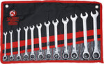 Ratchet Combination Wrench Set 8 - 19 mm 12 pcs