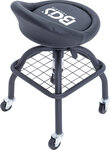 Workshop Stool with 4 Castors height adjustable 540 - 680 mm