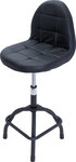 Workshop Swivel Chair with Backrest height adjustable